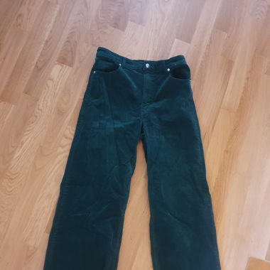 Green Cord Trousers