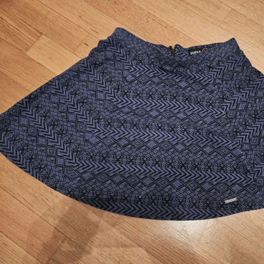 Skirt Superdry purple/blue and black