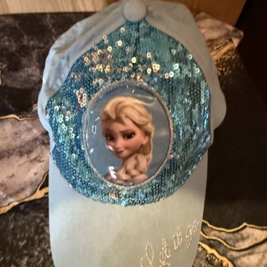 Elsa Glitter Cap