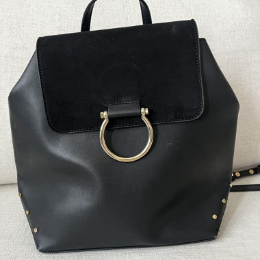 Black backpack