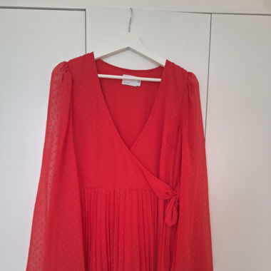 Red dress Asos design 