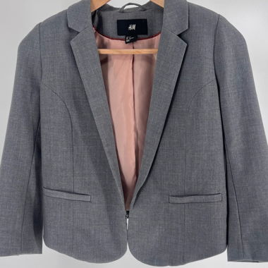 Veste grise H&M taille 34