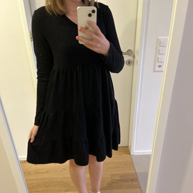 Kleid, schwarz