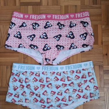 Lot de 2 slips femme Freegun Manga neufs