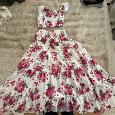 Floral two-piece set