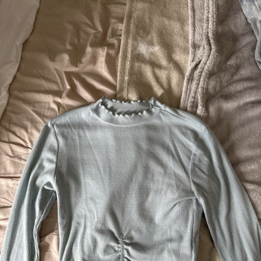 Langarm blau