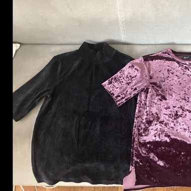 2 Nice Shirts (Velvet and Thin Corduroy) Noisy May