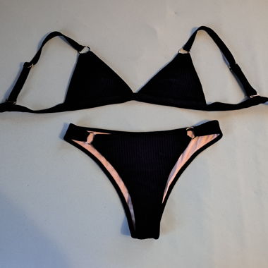 Dark blue bikini