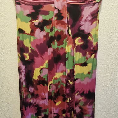 Long Mango Dress, Colorful, Size L
