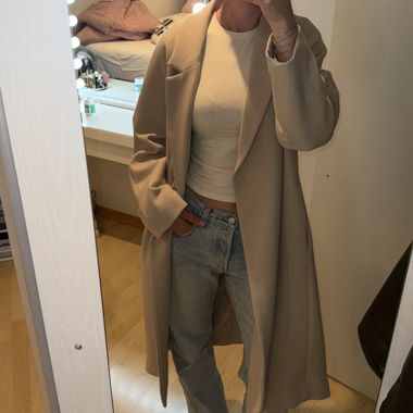 Manteau beige