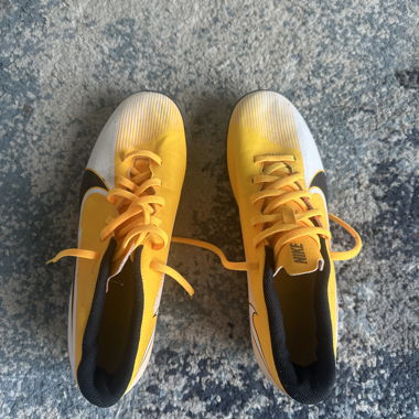 Yellow Football Shoes