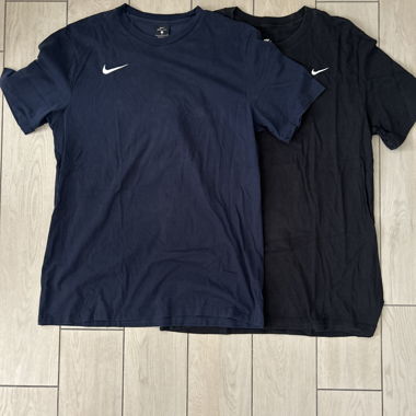 Nike Sport T-shirt duo (blue and black) 