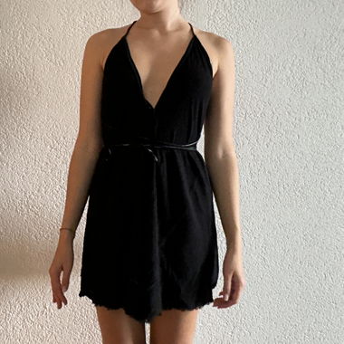 Robe d’été courte noire