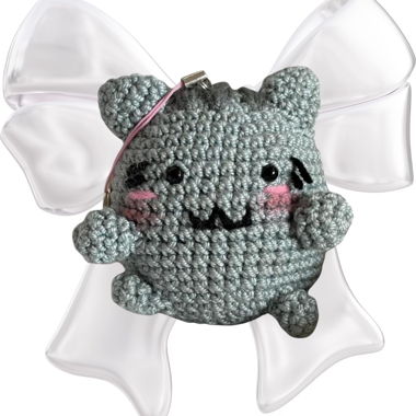 Handmade Crochet Keychain 
