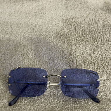 Vintage rahmenlose Sonnebrille