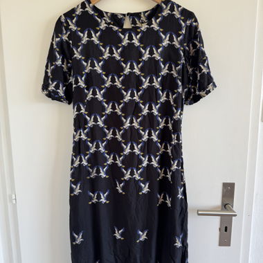 Eleven Paris eagle Print Mini Dress