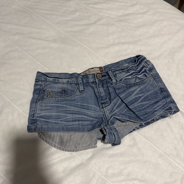 Jeans-Shorts blau