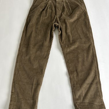 Pantaloni in velluto a coste marroni