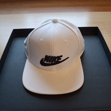 White Nike cap