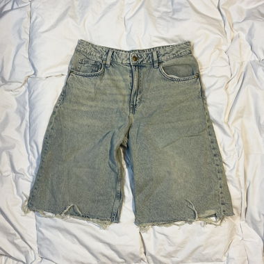 H&M Jeans-Jorts mit Waschung