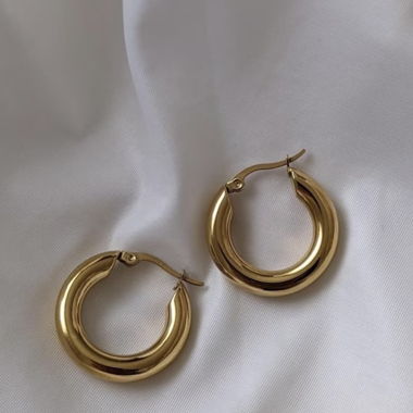 gold hoops creolen ohrringe