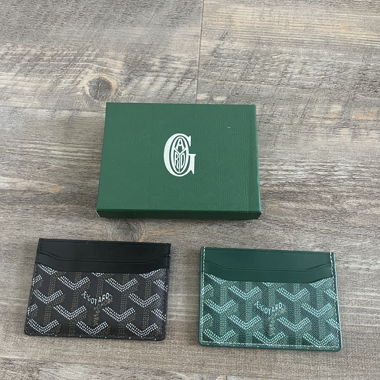 Porta carte Goyard con scatola