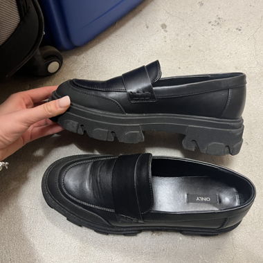 Loafer in schwarz