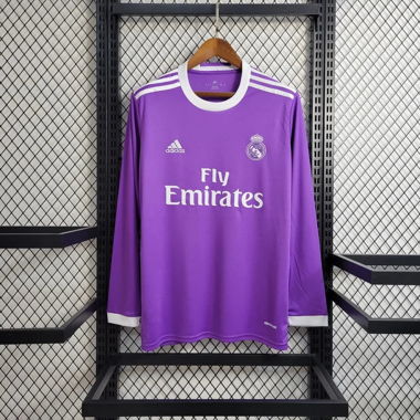 2016/2017 Retro Long Sleeve Real Madrid 