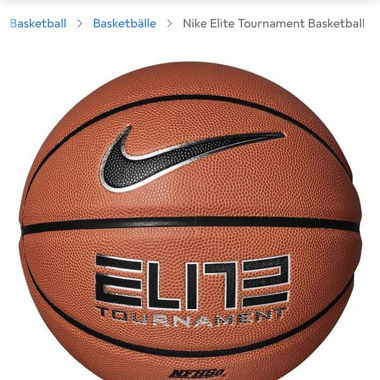 Pallone da basket Nike Elite Tournament