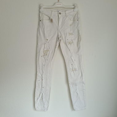New Yorker Skinny Fit Ripped Jeans Pearls