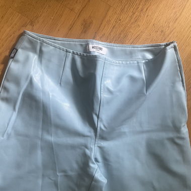 Pantaloni in ecopelle Moschino