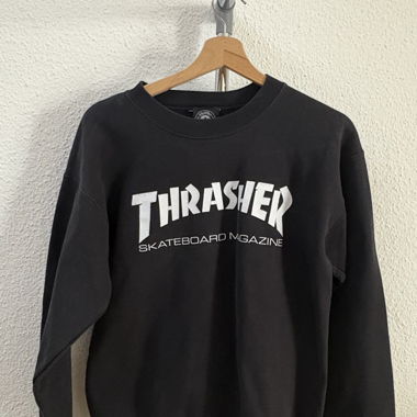 Thrasher Sweatshirt black