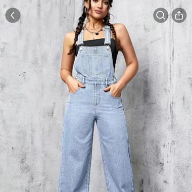 Jeans Latzhose Loosefit