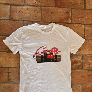 T-shirt Corteiz Dynamite Blanc