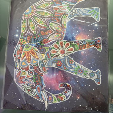 Peinture Diamant Éléphant
