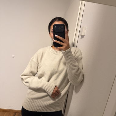 Beige Knit Sweaters