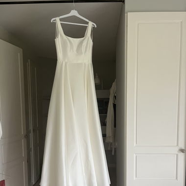 Robe de mariée A col carré
