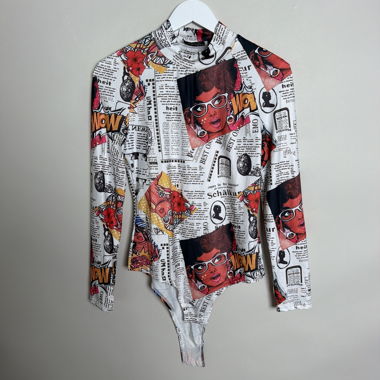 Graphic Long Sleeve Bodysuit