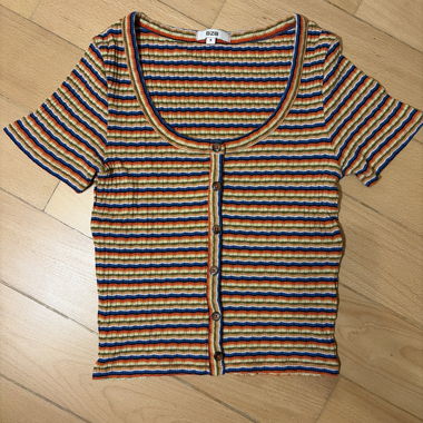 Multicolour Striped T-Shirt