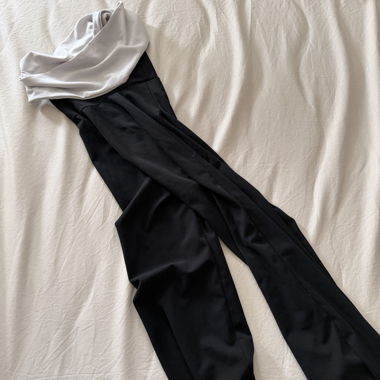 Black women’s trousers - elegant jumper