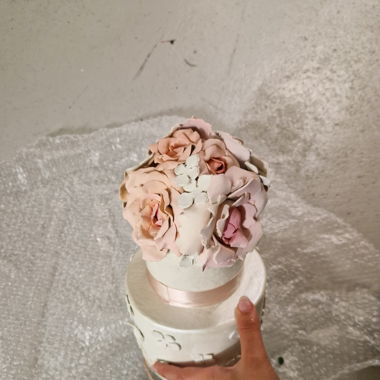 Deko Blumen Kuchen
