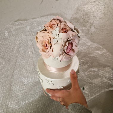 Deko Blumen Kuchen