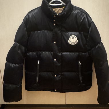Moncler x Palm Angels Daunenjacke schwarz