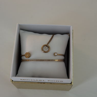 Michael Kors Schmuckset Armbänder und Halskette