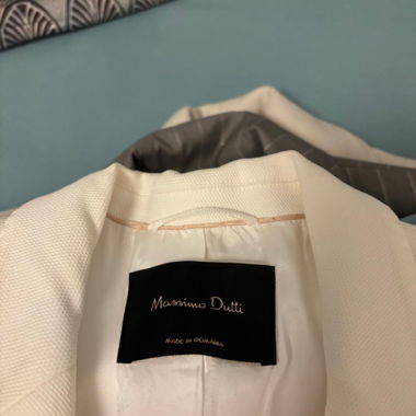 Massimo Dutti weisser Blazer