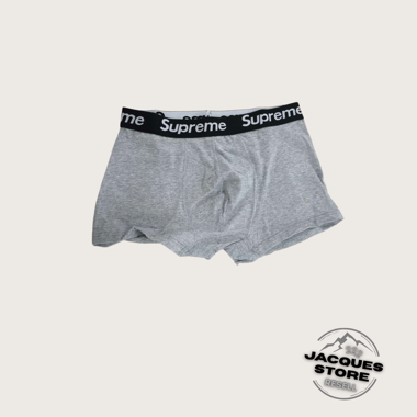 Supreme x Hanes Boxershorts (grey/black)