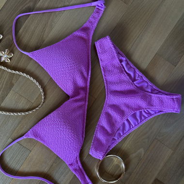 Set bikini lilla