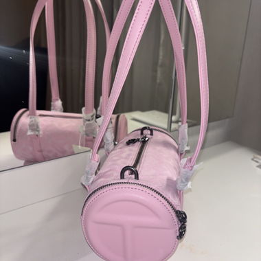 Borsa Telfar Duffle Monogram Rosa