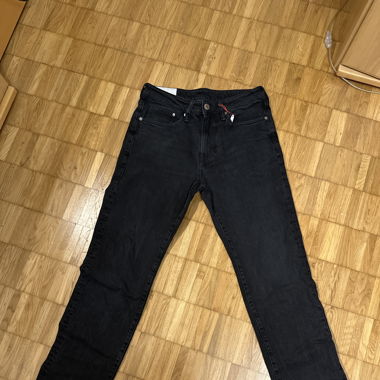 Straight Black Jeans