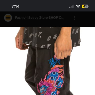 Deadstock grimey dojo trackpants 